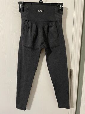 AYBL Balance V2 Seamless Leggings Size Small Speckled Gray